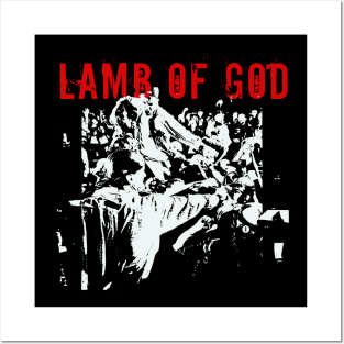 lamb of god get it on Posters and Art